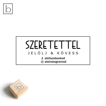 Szeretettel - Csomagolási pecsét